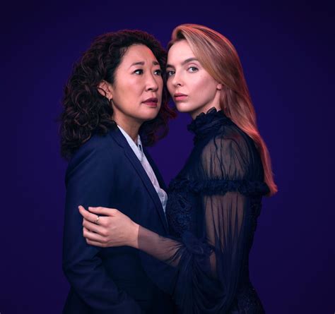 killing eve sandra oh and jodie comer